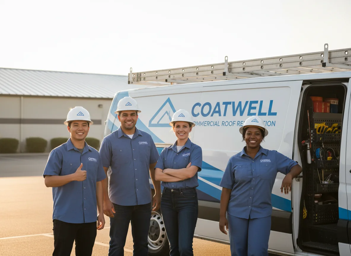 Commercial roof coating company in Mountainburg, AR
